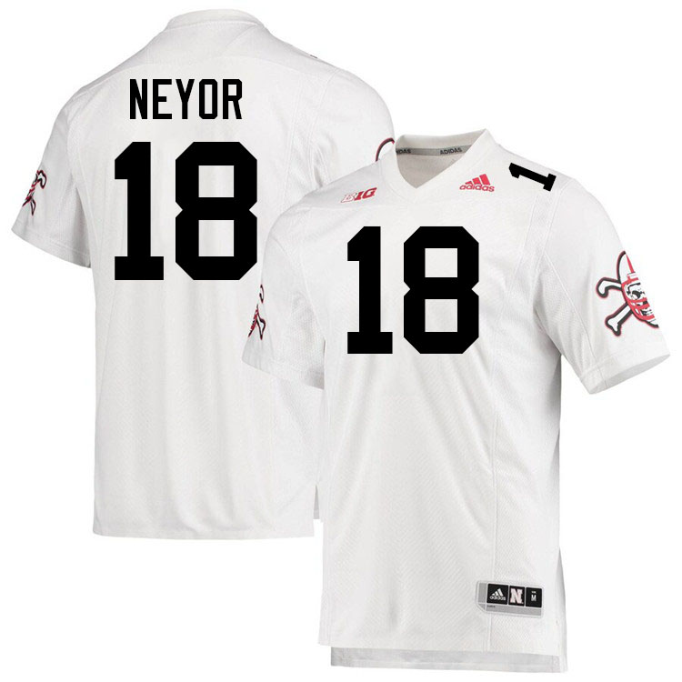 Isaiah Neyor Nebraska Jersey,Nebraska Cornhuskers Football Uniforms,Jersey-Blackshirt Away